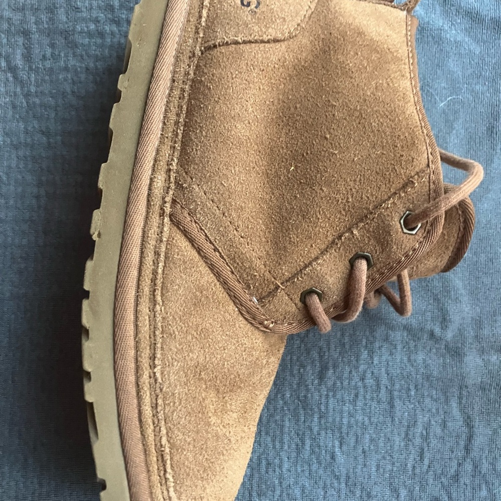 UGG Brown Suede Lace Up Boots